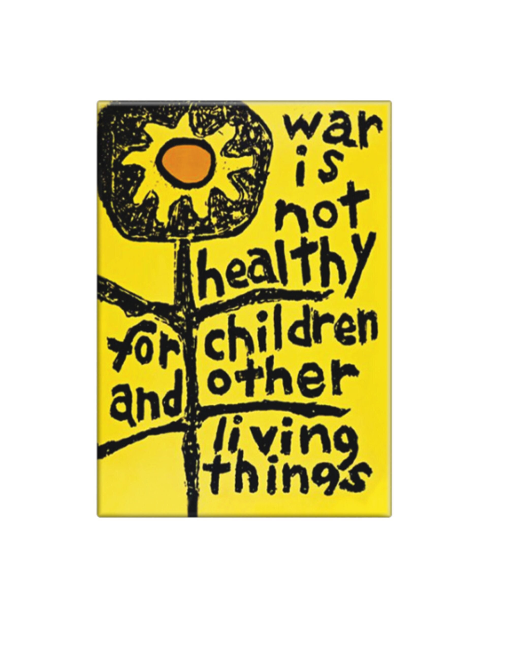 60s ヴィンテージネックレスwar is not healthy ヒッピー