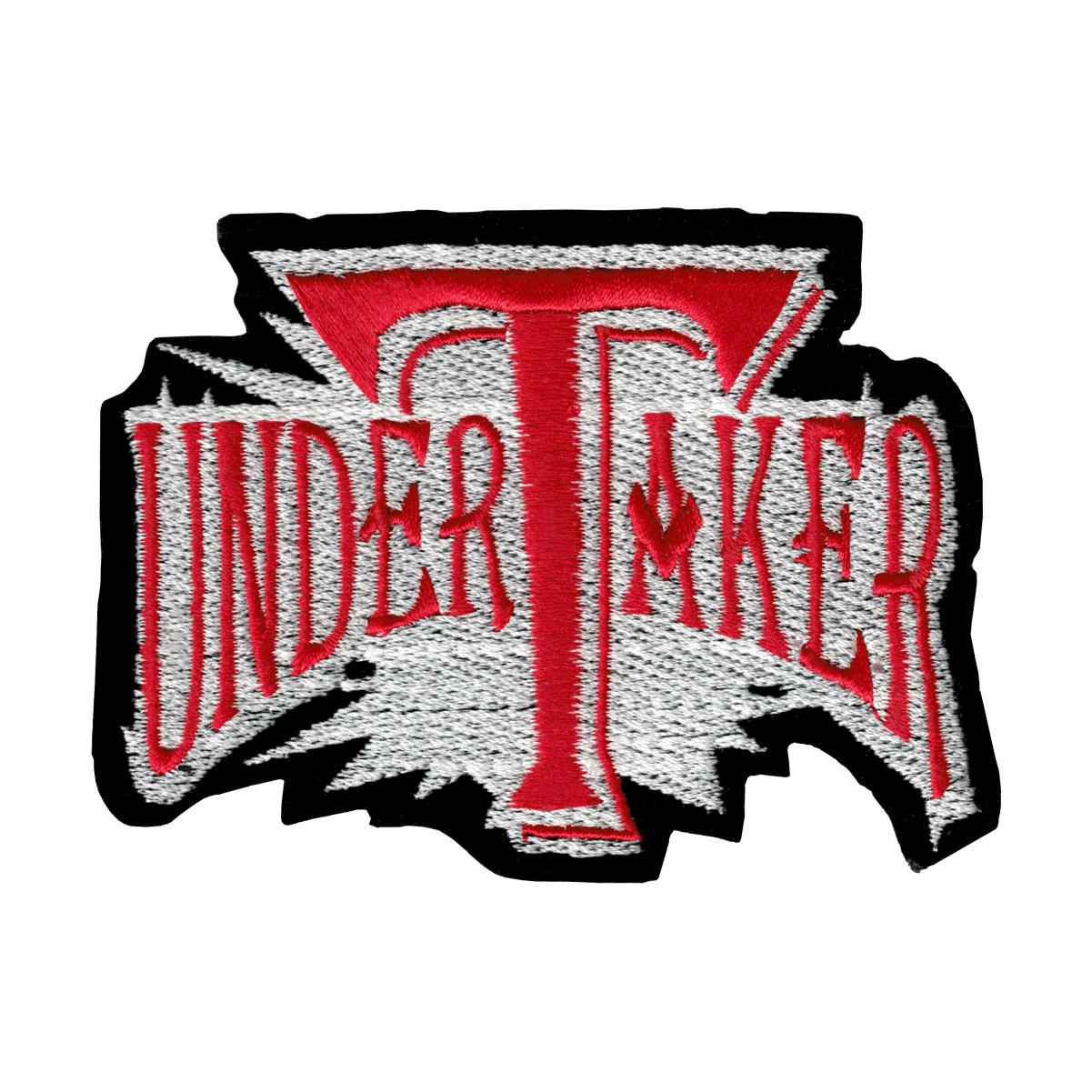 Vintage 1990s 4" Embroidered Patch - Undertaker Wrestling Logo
