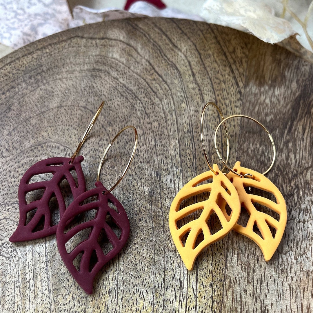 Creolen Gold Damen - Ovale Dicke Ohrringe, Vergoldet, Hypoallergen, 32x23mm, Statement Schmuck