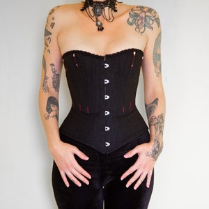 Victorian Corset - Pretty Housemaid Corset - 19th century corset - Made by measurements corset