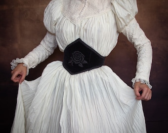 Corset Belt Melancholia - 19th century corset belt inspired.