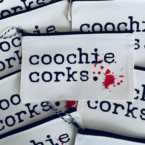 Blood spatter coochie corks bag