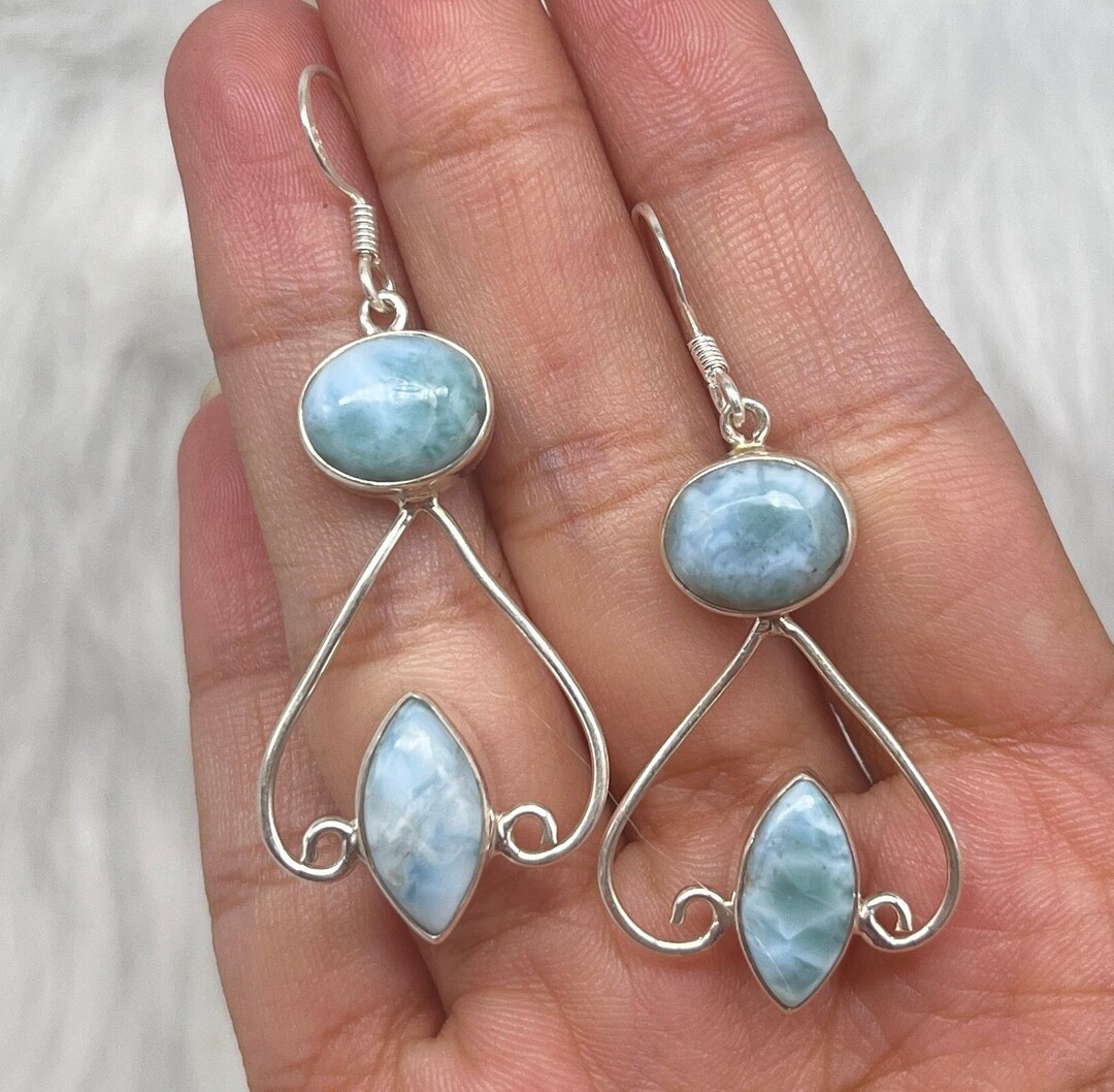Larimar Earrings main image 0