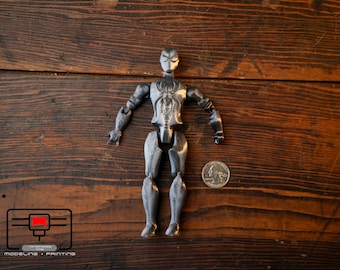 Gelede 3D-geprinte Spider-Man