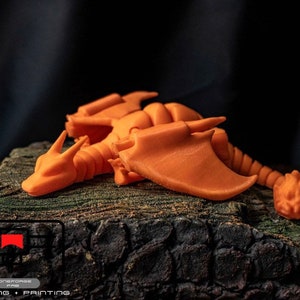 Articulated 3D printed Charizard fidget toy