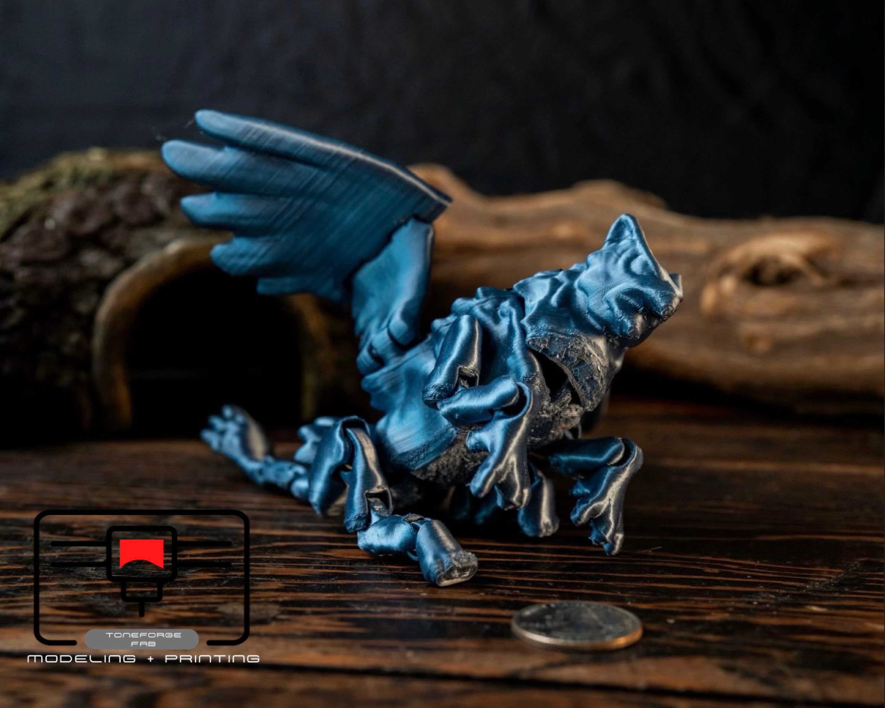 Articulated 3D Printed Griffin - Etsy