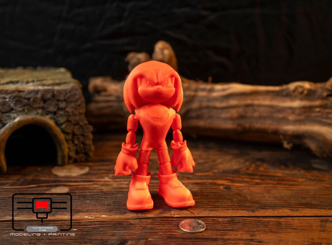 Articulated 3D Printed Knuckles, Flexi Game Character, Fidget Toy - Etsy
