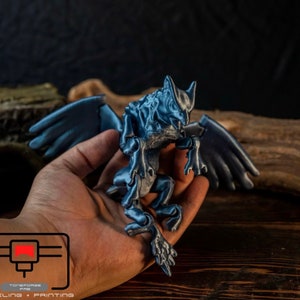 Gelenkiger 3D gedruckter Griffin