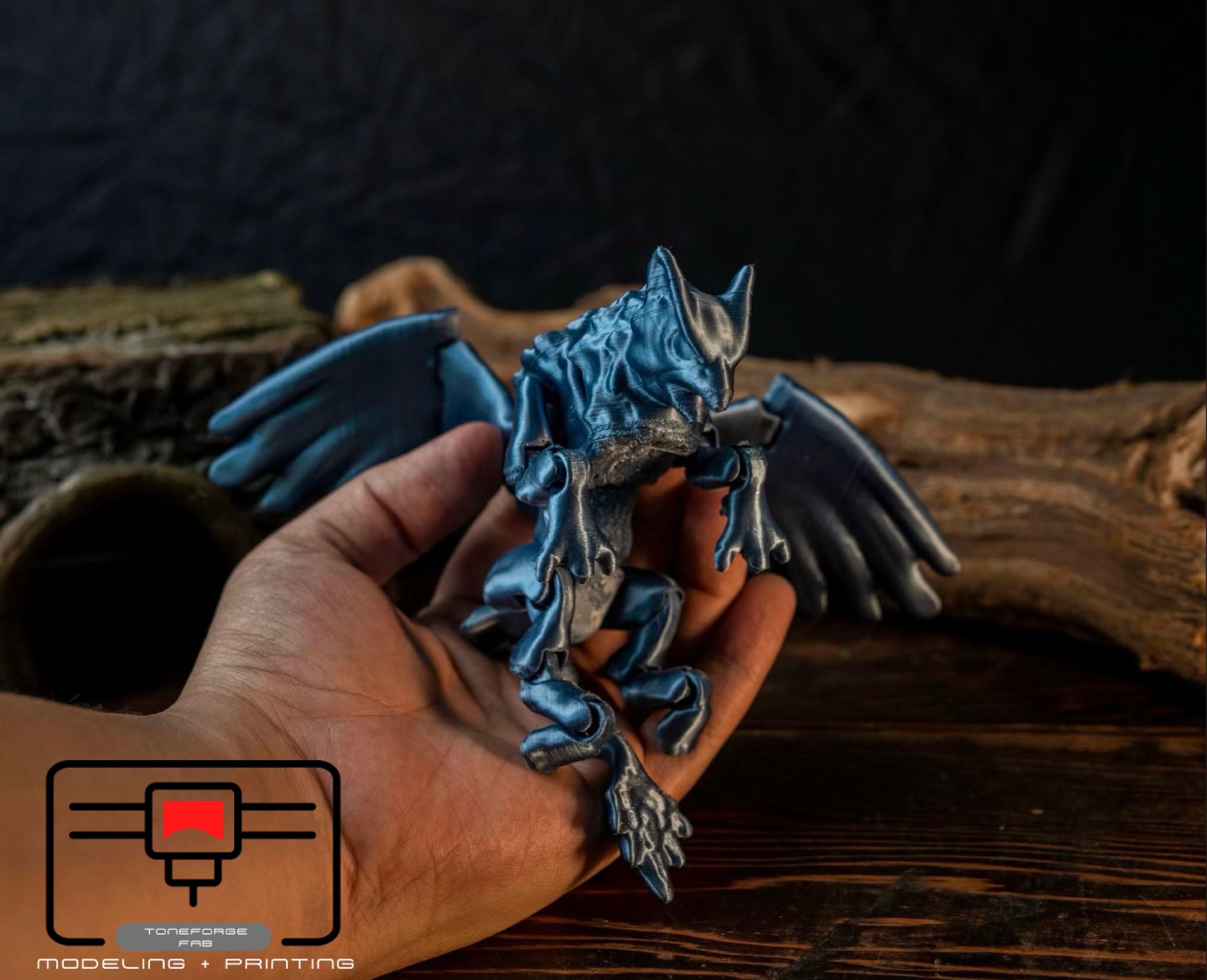 Articulated 3D Printed Griffin Etsy