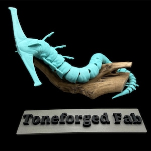Articulated 3D printed Ghost Leviathan, flexi sea monster, Seabeast Movie, Subnautica