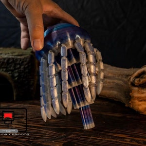 Articulated 3D printed Jellyfish fidget toy