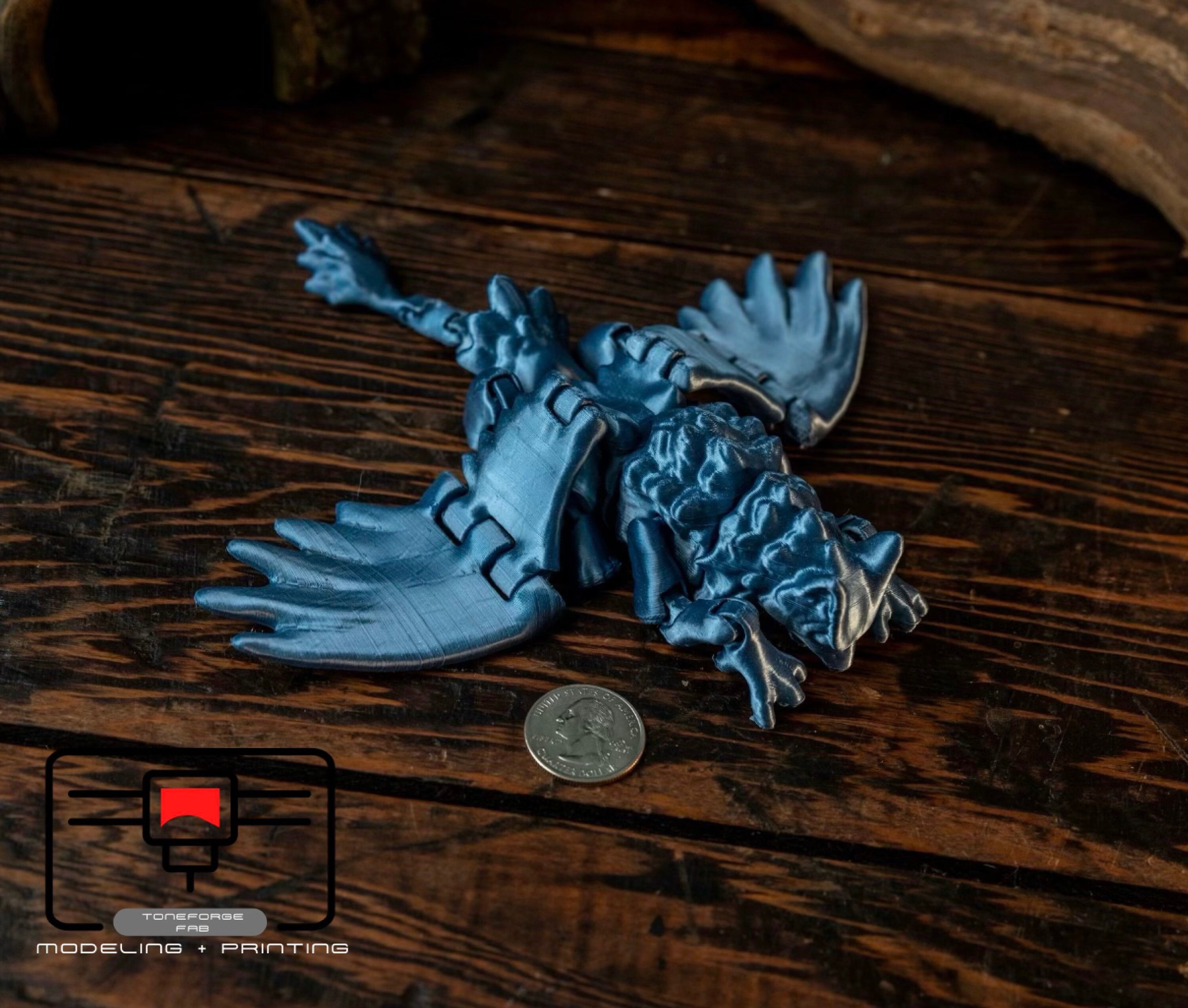 Articulated 3D Printed Griffin - Etsy UK