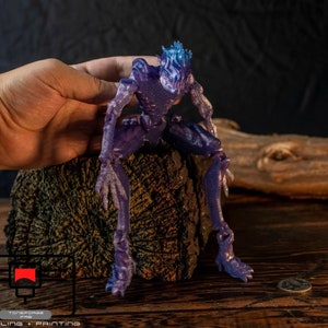 Articulated 3D printed Alien