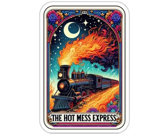 The Hot Mess Express 2 Sticker