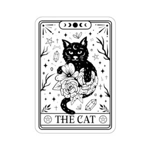The Cat Tarot Sticker