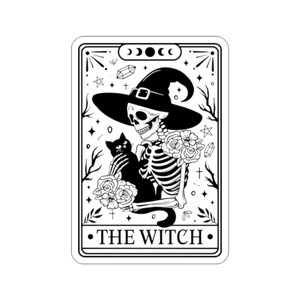La bruja Tarot 2 Pegatina