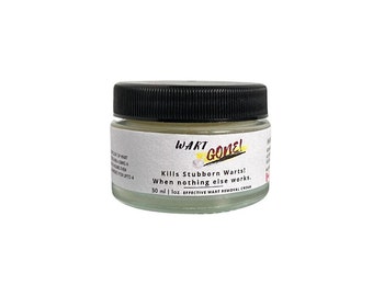 Wart Gone, Crema para eliminar verrugas, Ungüento natural para verrugas, Removedor natural de verrugas, Eliminar verrugas de forma eficaz, Crema antiverrugas, Verrugas plantares