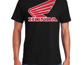 HONDA MotorSport Herren Artikel Bedruckt Fan Bekleidung T-shirt Weiß 
