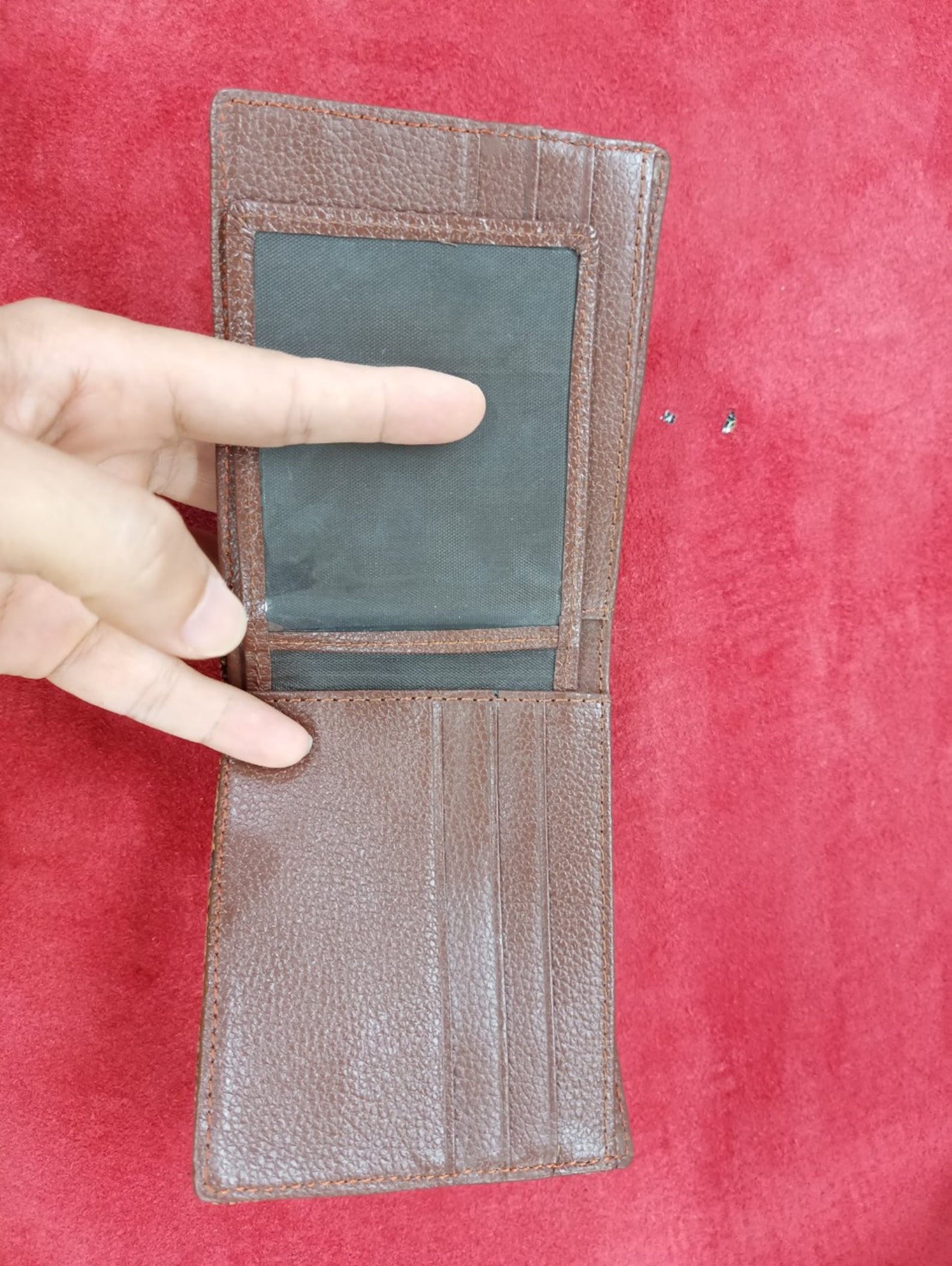Premium Genuine Ostrich Skin Leather Mens Bifold Wallet Etsy