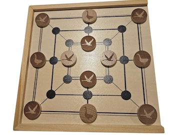 Goose Tooth, a sustainable, fun and challenging, wooden strategy game