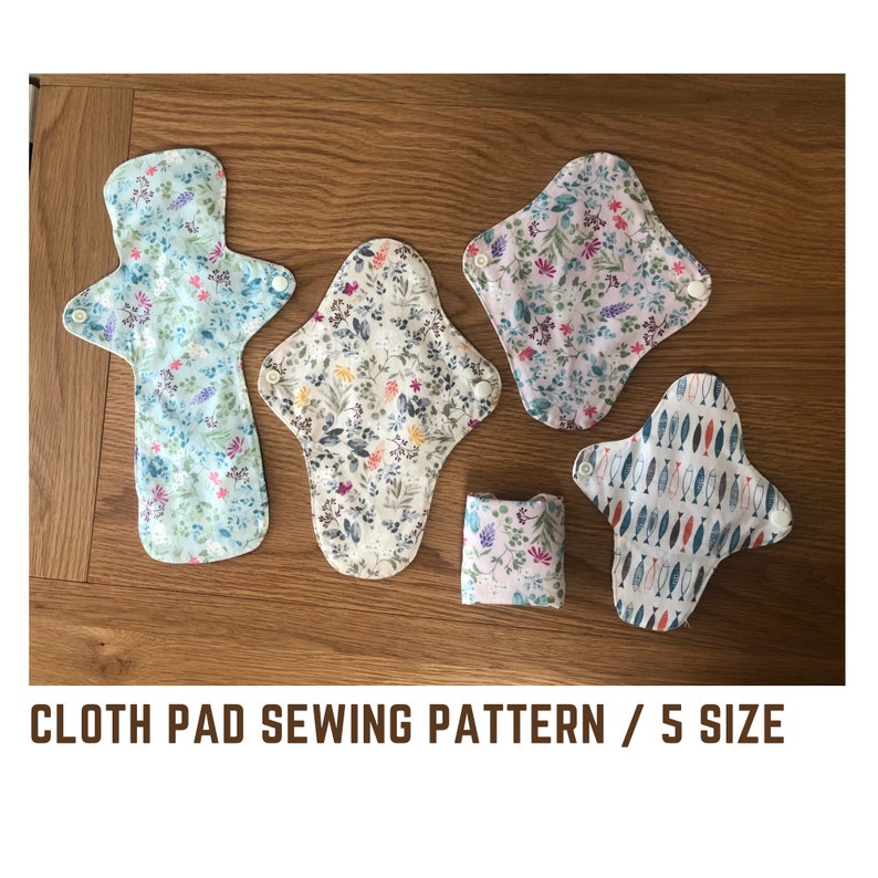 Cloth Pad Sewing Pattern / PDF Pattern / Period Pad / Etsy