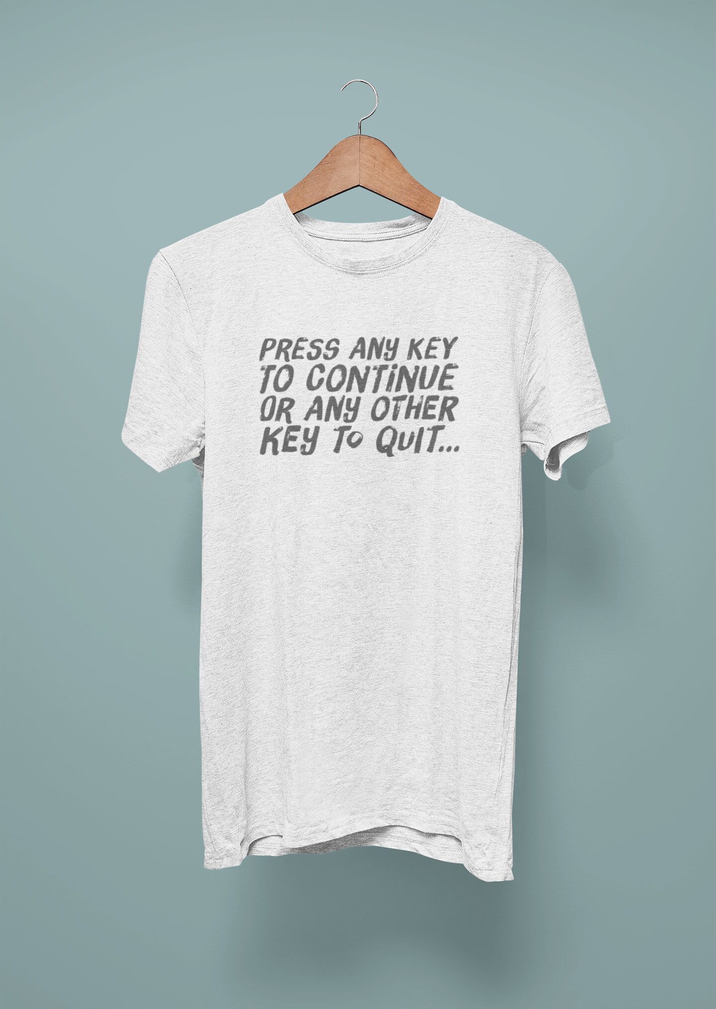 Press any key to continue or any other key to quit... / Tech Etsy