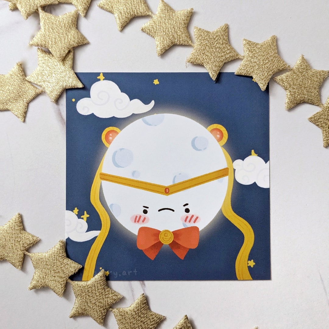 Angy Moon Princess Mini Print | Art Prints | Digital Art | Digital ...