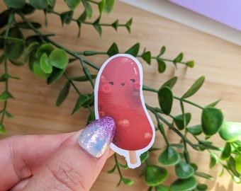 Taiwanese Sausage Vinyl Sticker | laptop stickers | water bottle sticker | hydroflask, weatherproof | glossy sticker