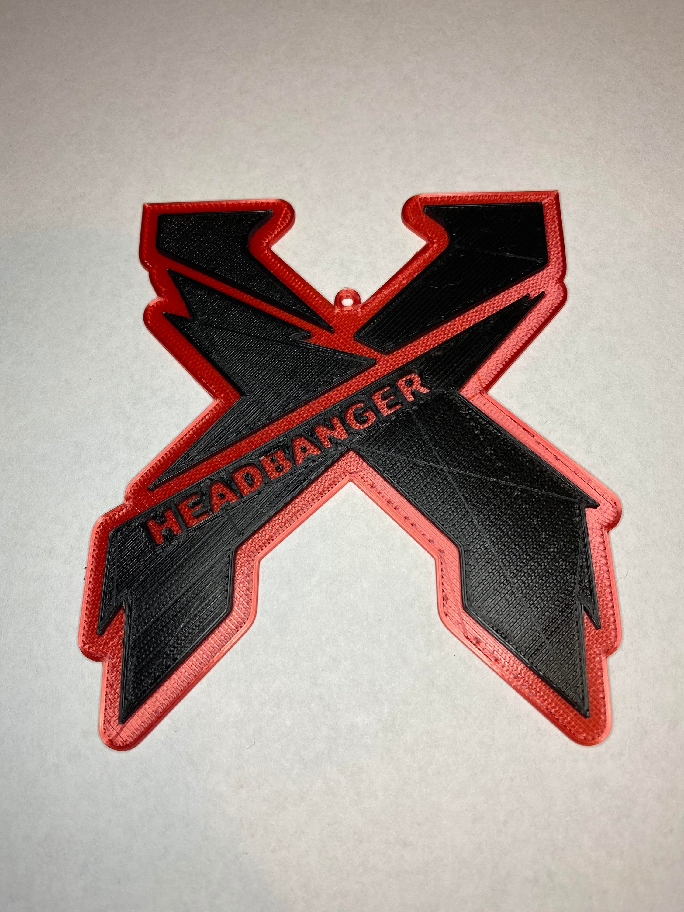 DJ Logo x Headbanger Kandi Necklace Pendant