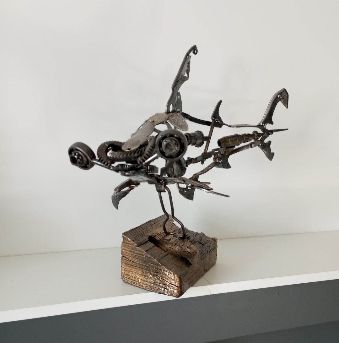 Fish, Processing, Scrap, Sculpture, Exclusive, Collecting, Decor ...