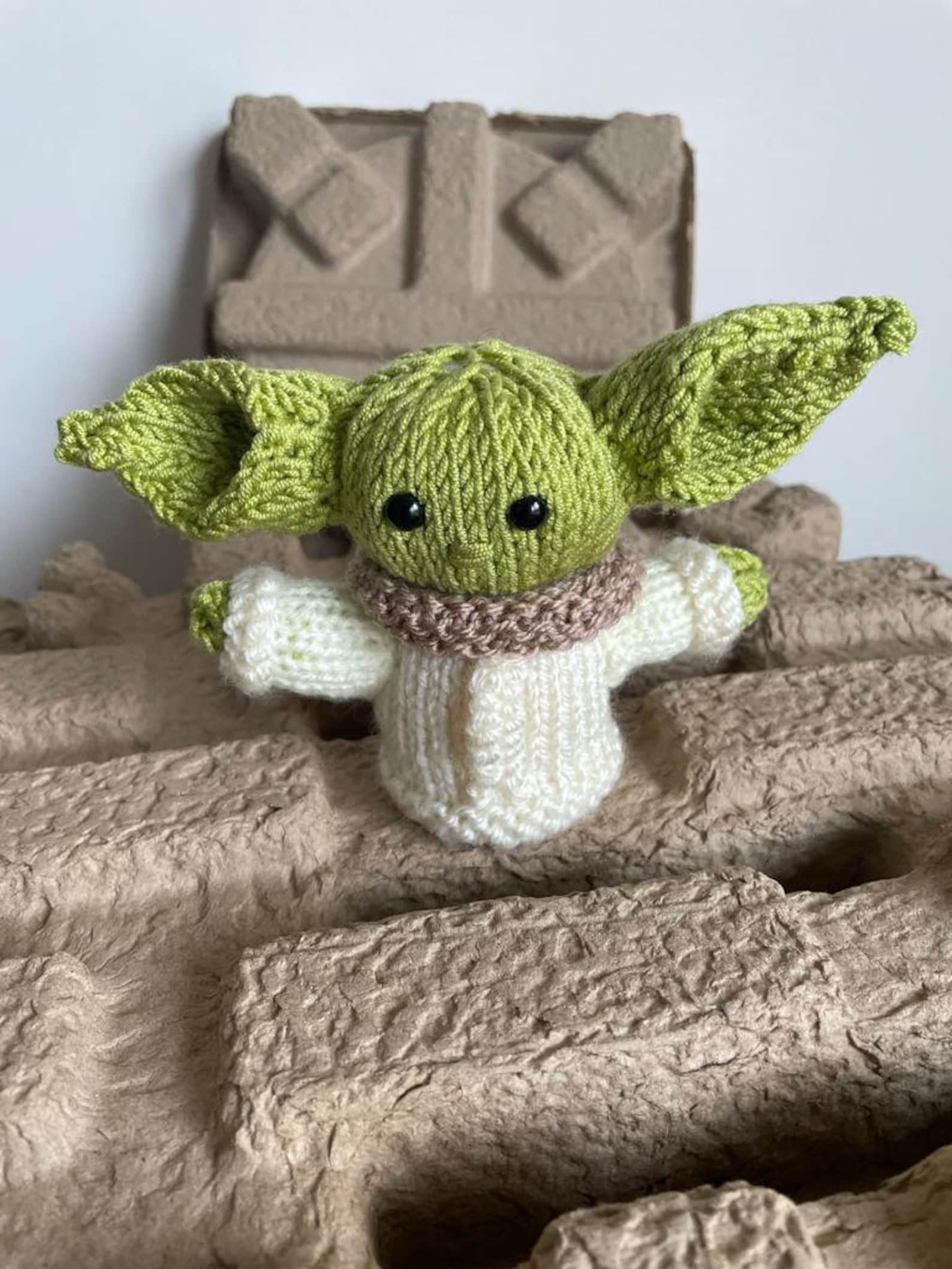 Hand Knitted Baby Yoda Etsy