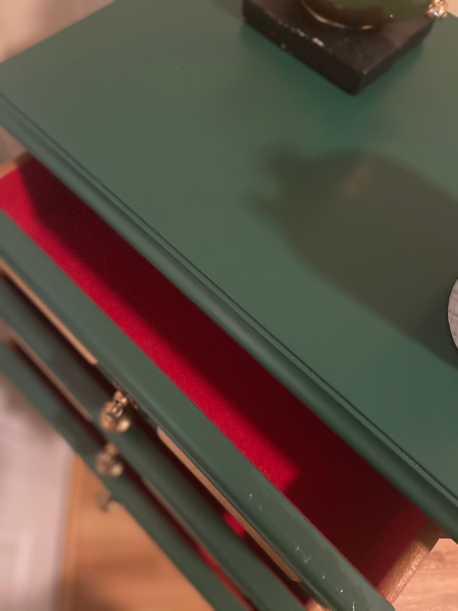 Emerald Green Jewelry Armoire SOLD Etsy