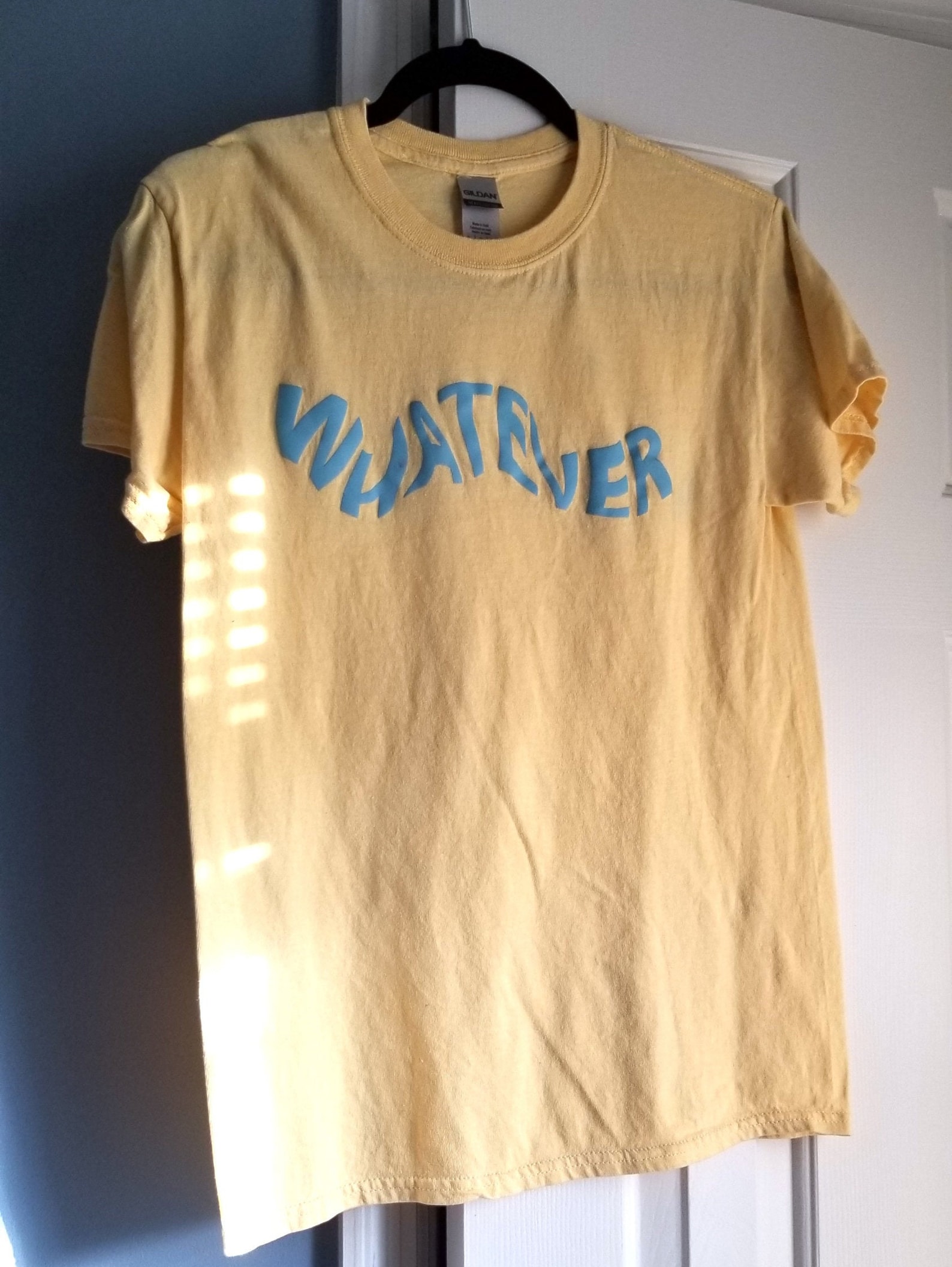 WHATEVER custom handgemachtes Siebdruck T-Shirt | Etsy