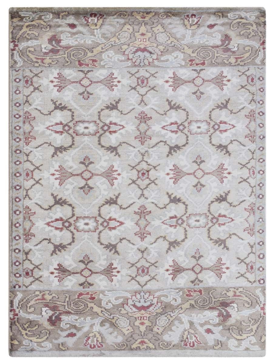Premium Quality Oriental Hand Knotted Viscose Multicolor Area Rugs