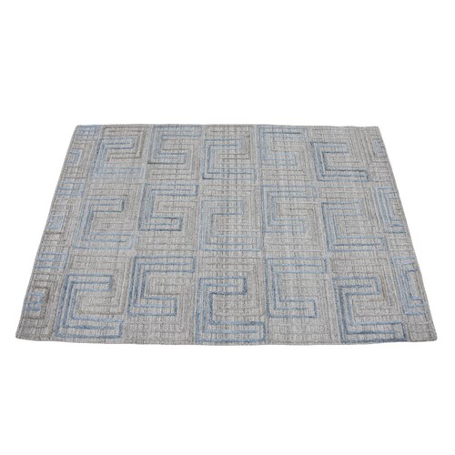 Hand Woven Overtufted Kilim Geometric Polypropylene shops Ivory Multicolor Rectangle Area Rug KKDP0005A