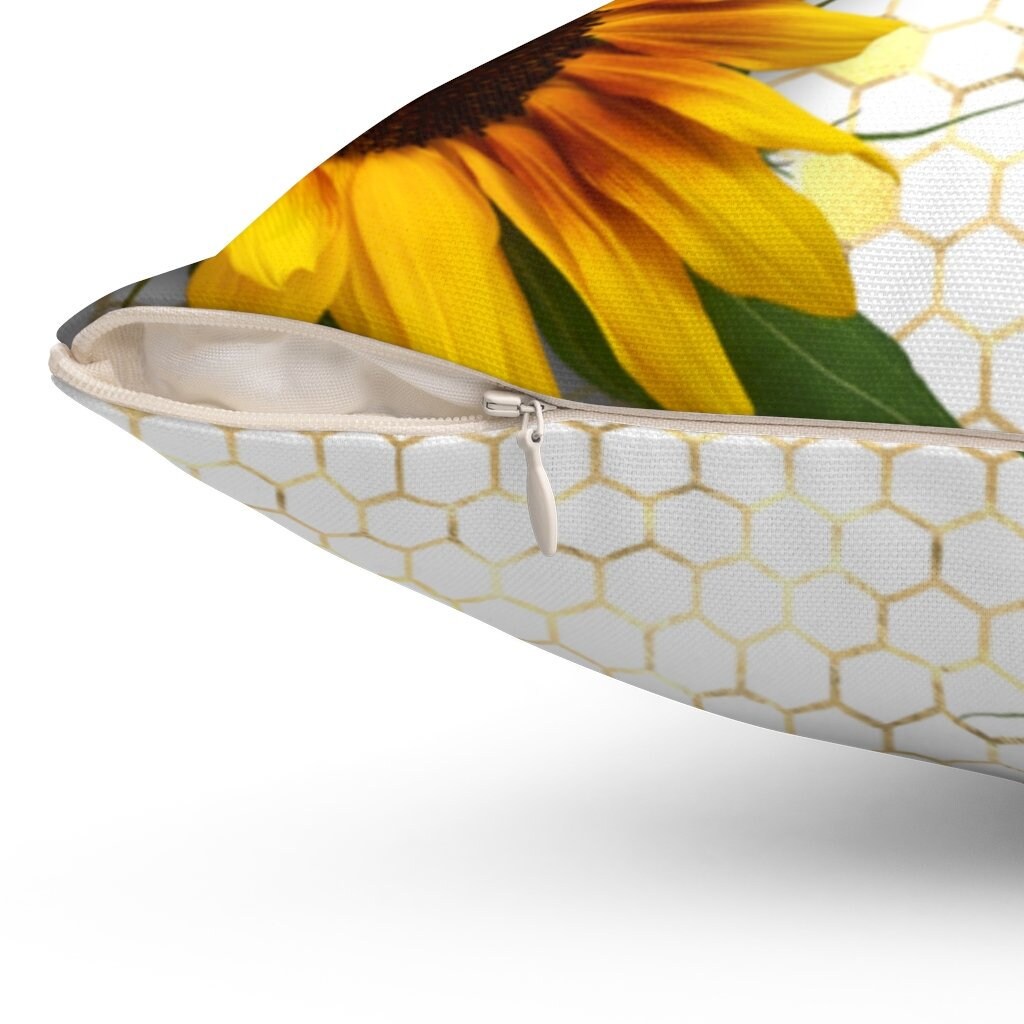 Sunflower Pillow Case Sunflower Pillow Case Etsy