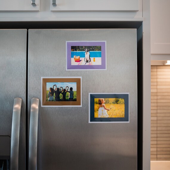 Photo Pocket With 4x6 Metallic Color Frames Etsy