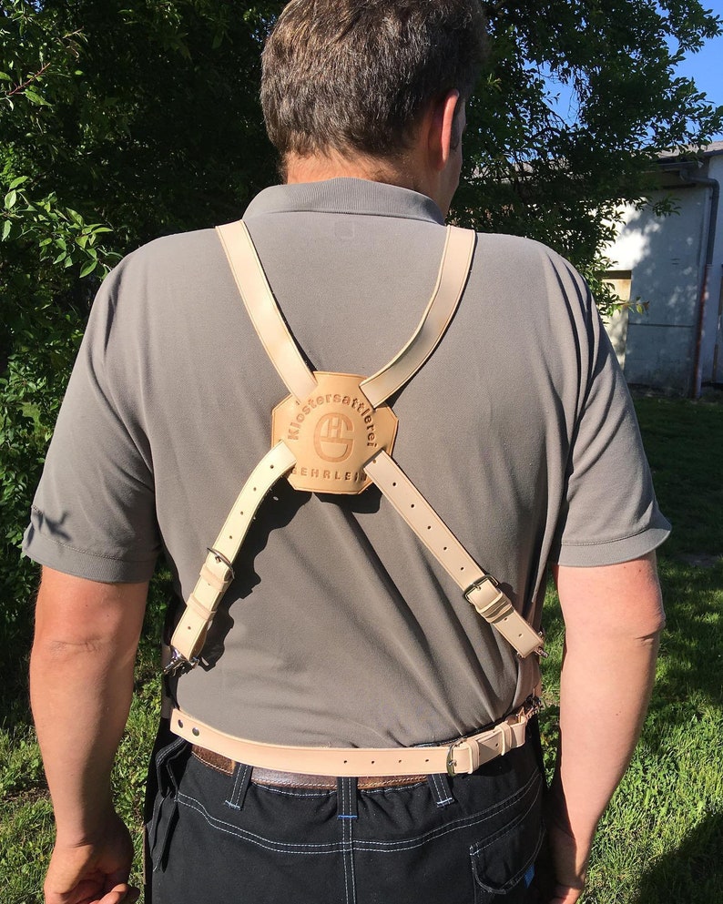 Grillschürze aus Fettleder - mit Personalisierung bild 2