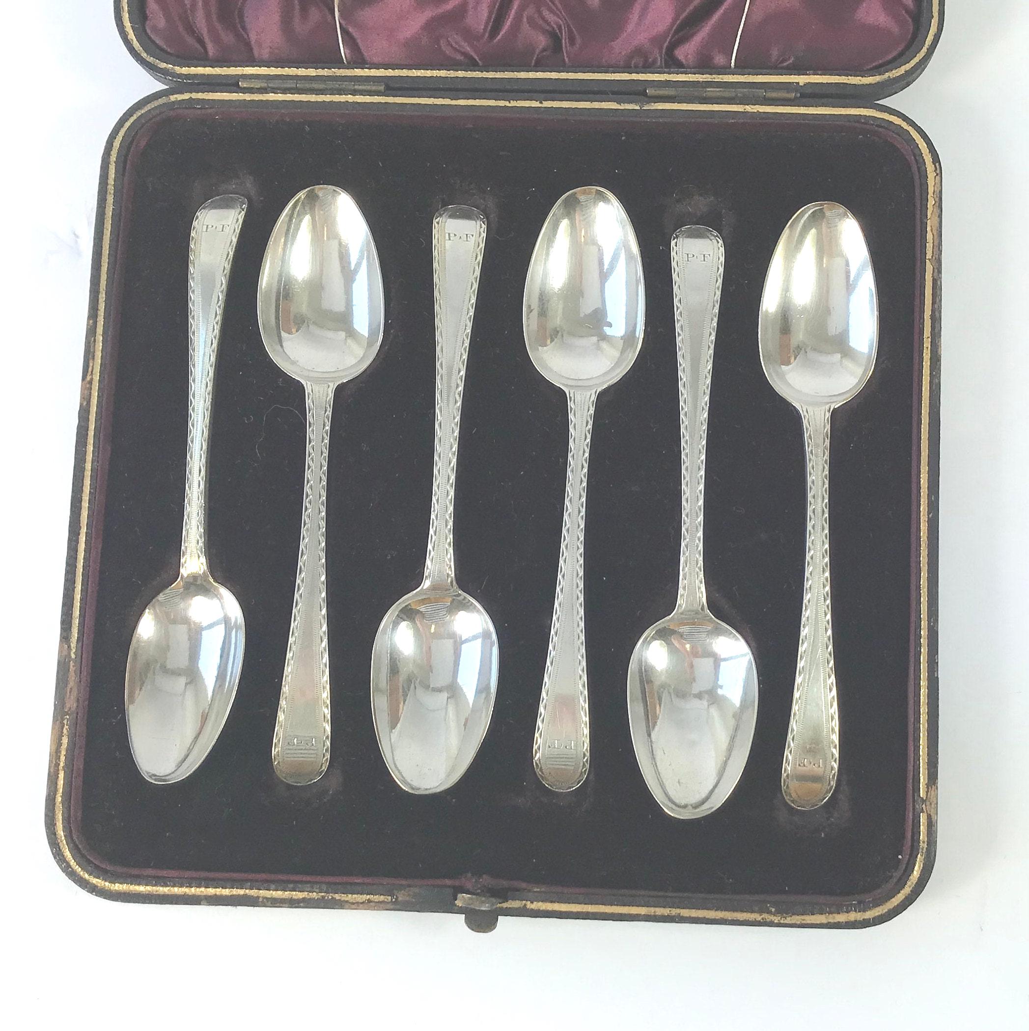 銀のスプーン6本 - Etsy 日本