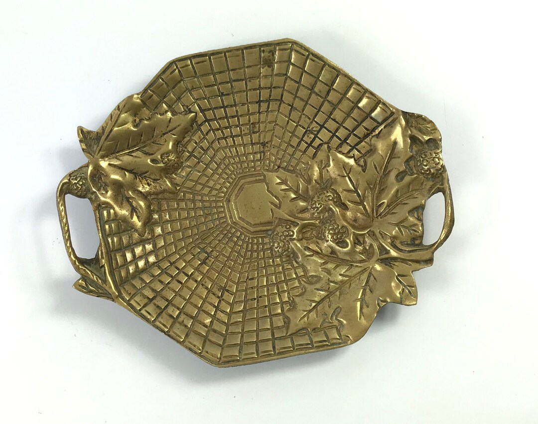 Gilded Bronze Raspberry Dish: 19th Century French Ormolu Basket - Etsy