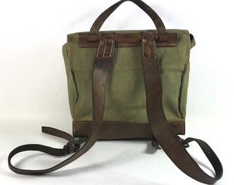 VECCHIO ZAINO MILITARE ESERCITO SVIZZERO SVIZZERA SWISS ARMY VINTAGE - Foto 8