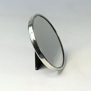 Vintage Silver Framed Round Mirror. Hallmarked Brimingham 1932.