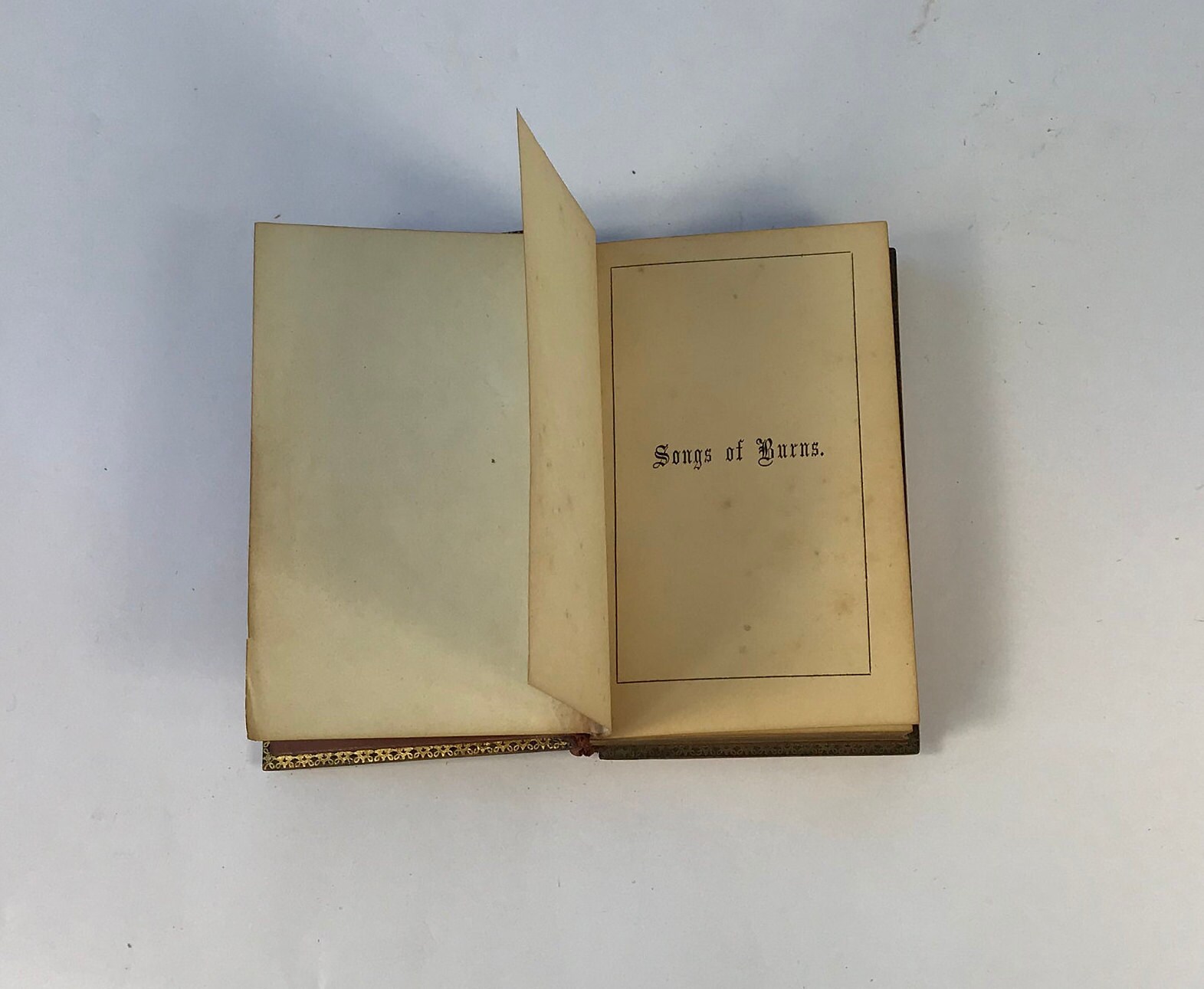 The Scottish Keepsake. the Songs of the Ayrshire Bard Robert Burns