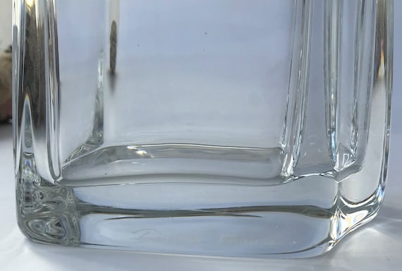 ヴィンテージ ドーム フランス クリスタル デカンタ - Etsy 日本