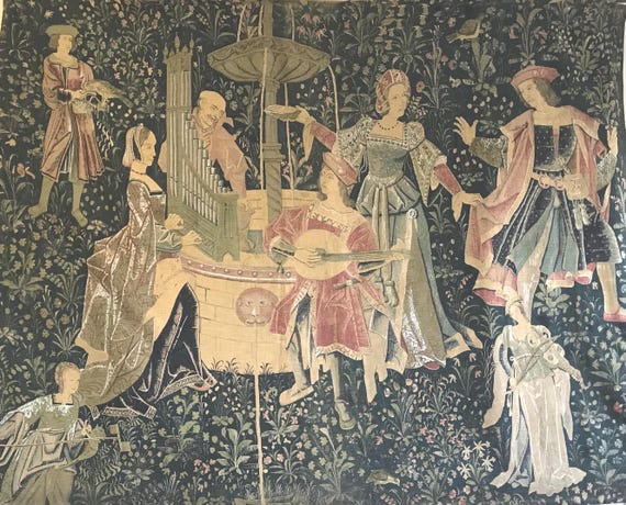 Tenture de tapisserie - Érable, Textile - Début du XXe - Catawiki