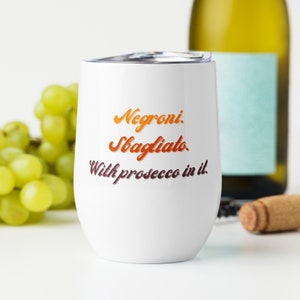 Negroni Sbagliato With Prosecco in it gift, House of Dragon gift, funny house of dragon mug, Emma D&#39;Arcy and Olivia Cooke HBOmax