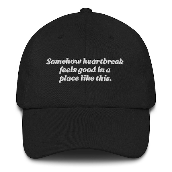 Nicole Kidman AMC Commercial Hat Somehow Heartbreak Feels Good in a Place Like This Hat