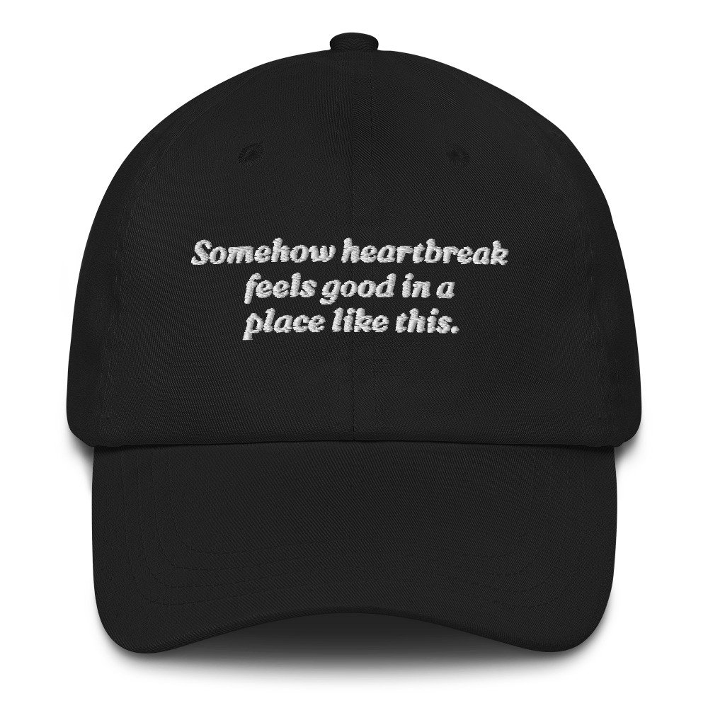 Nicole Kidman AMC Commercial Hat Somehow Heartbreak Feels Good in a Place Like This Hat