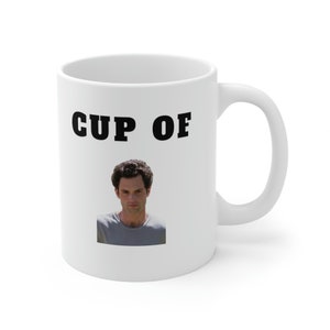 Taza de Joe Mug, Joe You Netflix, Joe Goldberg Taza de café, Taza divertida de Jo Mug, Penn Badgley, Penn Badgley You Programa de televisión, You show