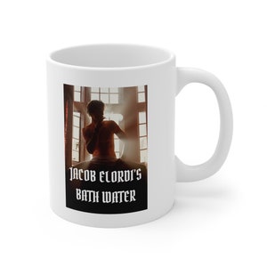 Jacob Elordi&#39;s Bath Water Mug, Jacob Elordi Saltburn, Salt Burn Mug, Saltburn Bath Water Mug, Saltburn bathtub Funny Ceramic Mug 11oz